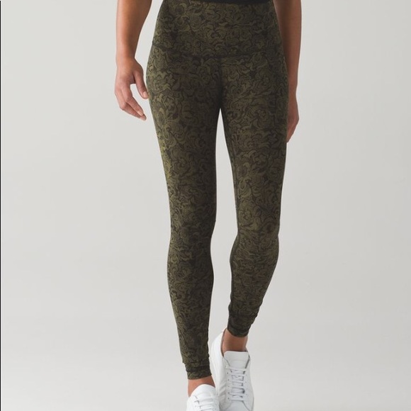 Jumpsuits | Lululemon Hirise Gatorarmy 